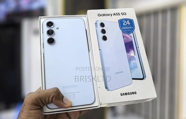 Samsung Galaxy A55 256 GB White - main view