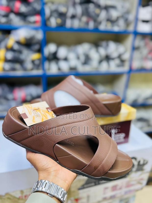 Faux Leather Sandals - thumbnail 5