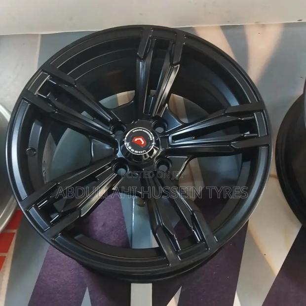 Rim Size 14 Black 4hole Set or 4pcs - main view