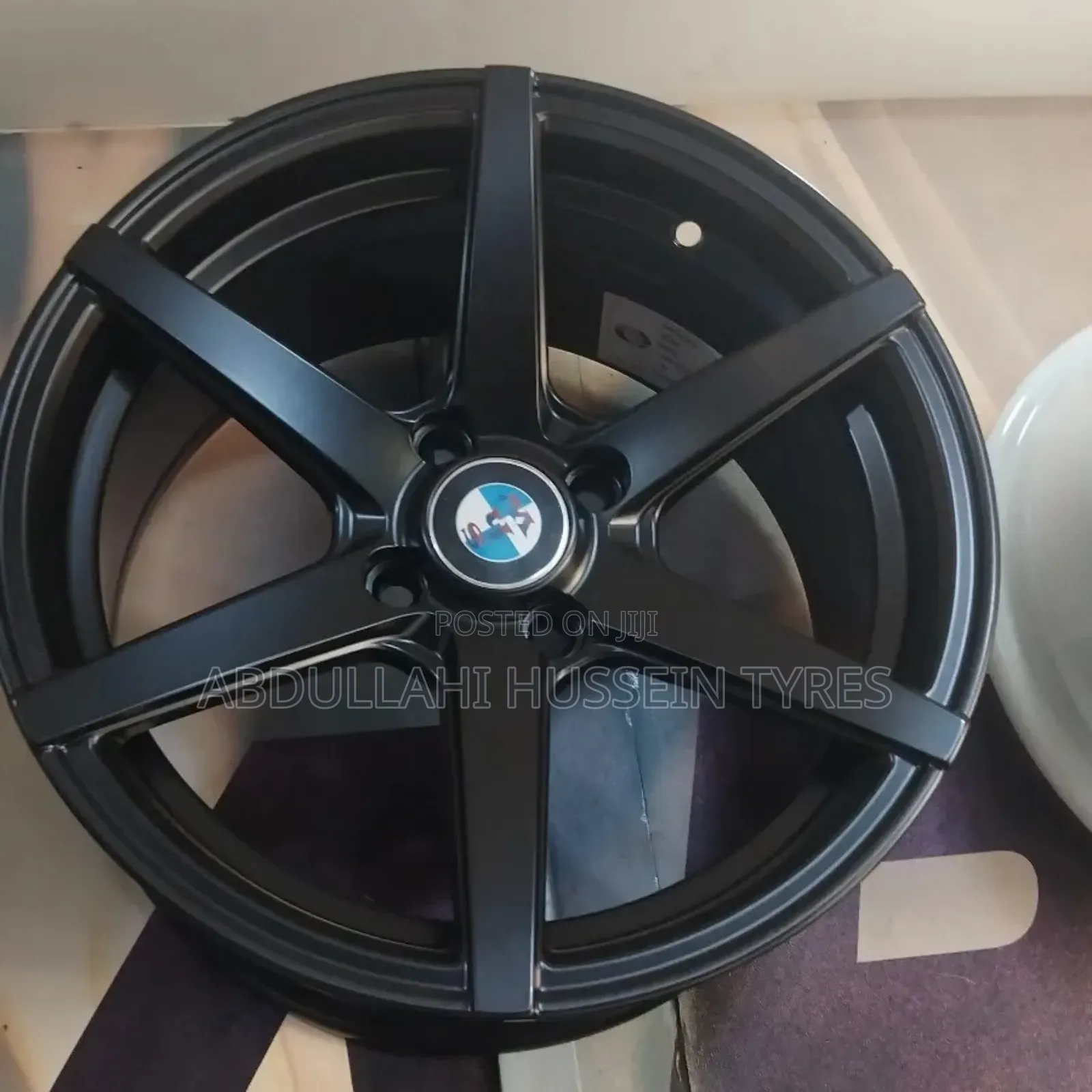 Rim Size 15 Inch Black Set or 4pcs