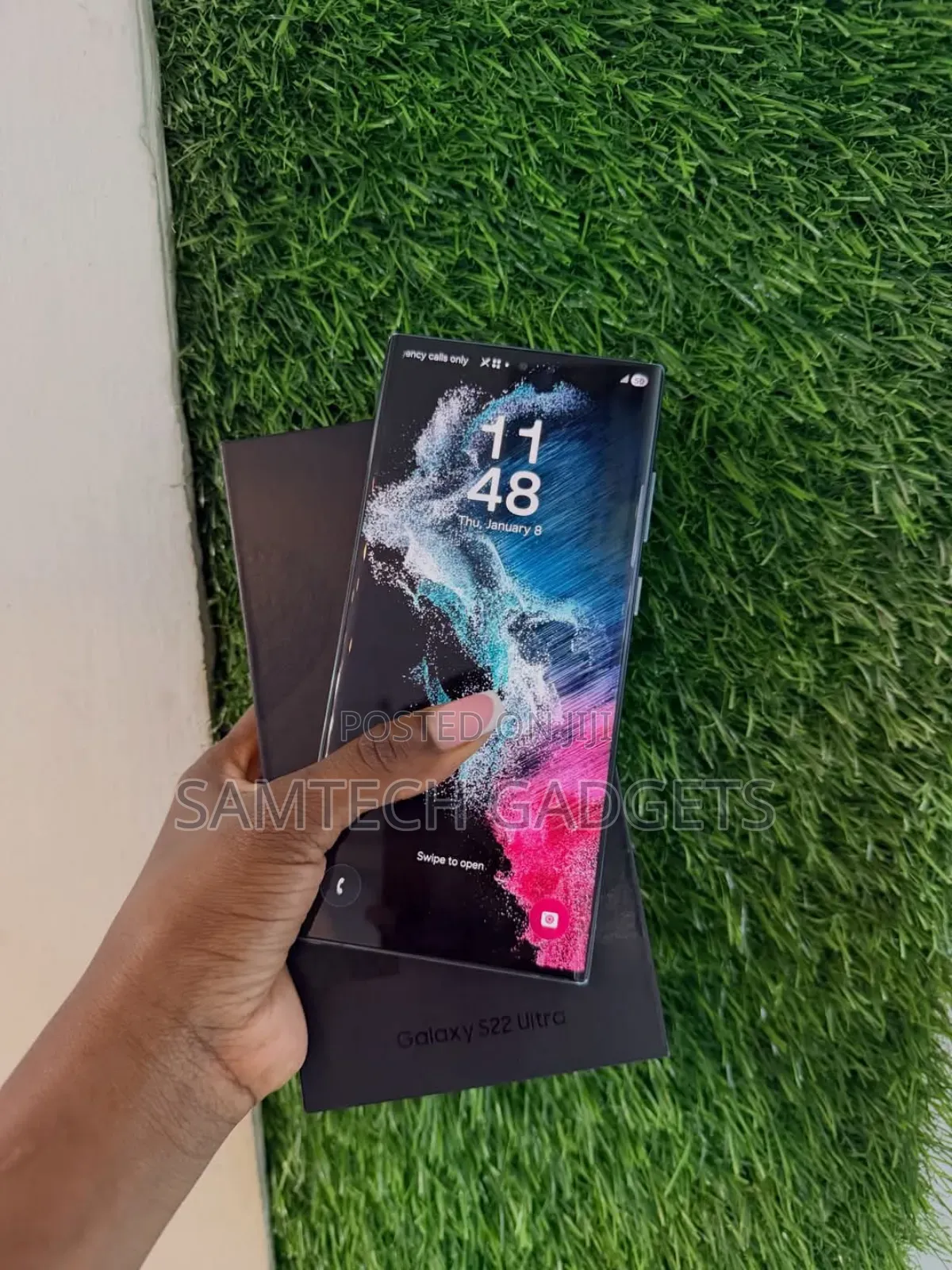 New Samsung Galaxy S22 Ultra 5G 256 GB Black