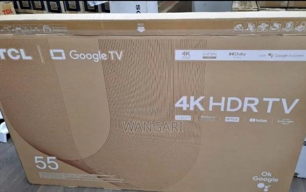 Bluetooth Enabled TCL 55 Inch 4 K HDR Google Television