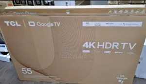 Bluetooth Enabled TCL 55 Inch 4 K HDR Google Television