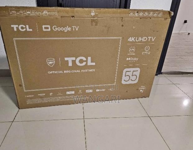 Dolby Audio TCL 55 Inch 4 K HDR Television