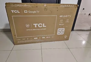 Dolby Audio TCL 55 Inch 4 K HDR Television