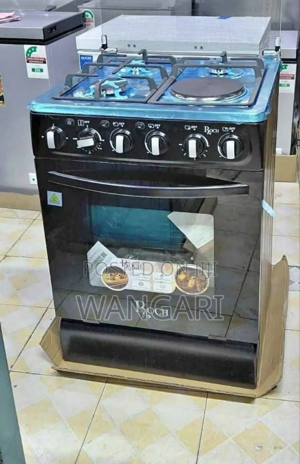 With Warranty Roch 3+1 Standing Cooker With Electric Oven