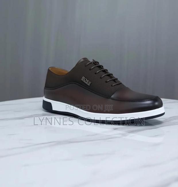 Boss Leather Casuals For Men