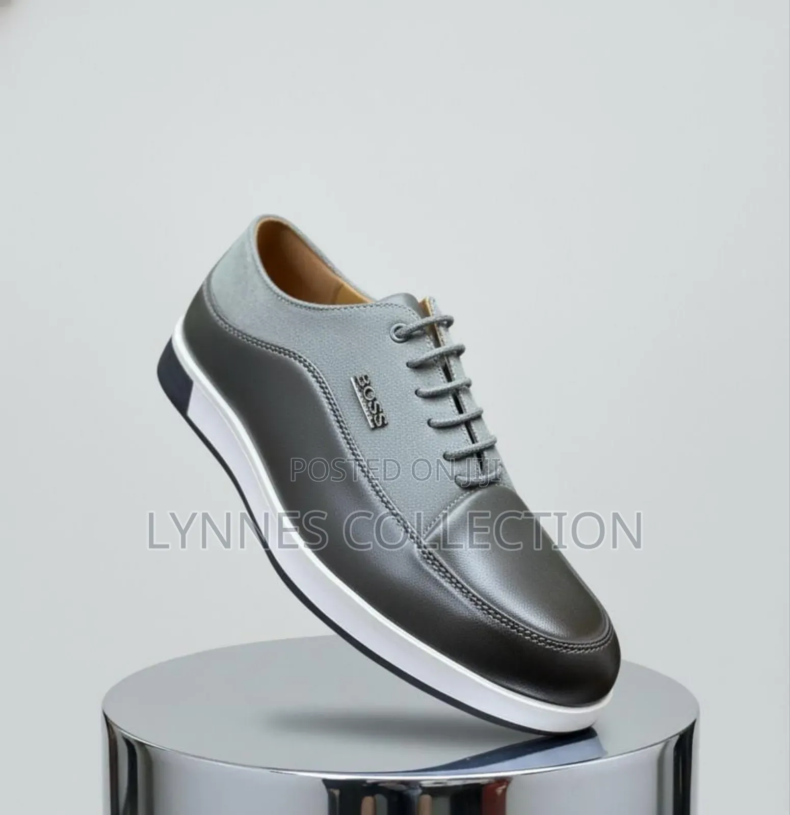 Boss Leather Casuals For Men