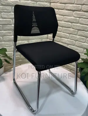 Office Chair; Catalina Fabric Breathable Visitor Office Chair