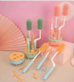 8pcs Silicone Bottle Cleaning Set