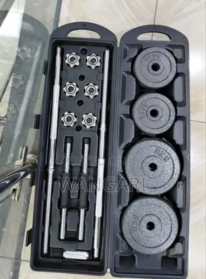 Body Fitness 5 KGS 50 KGS Chrome Dumbbells