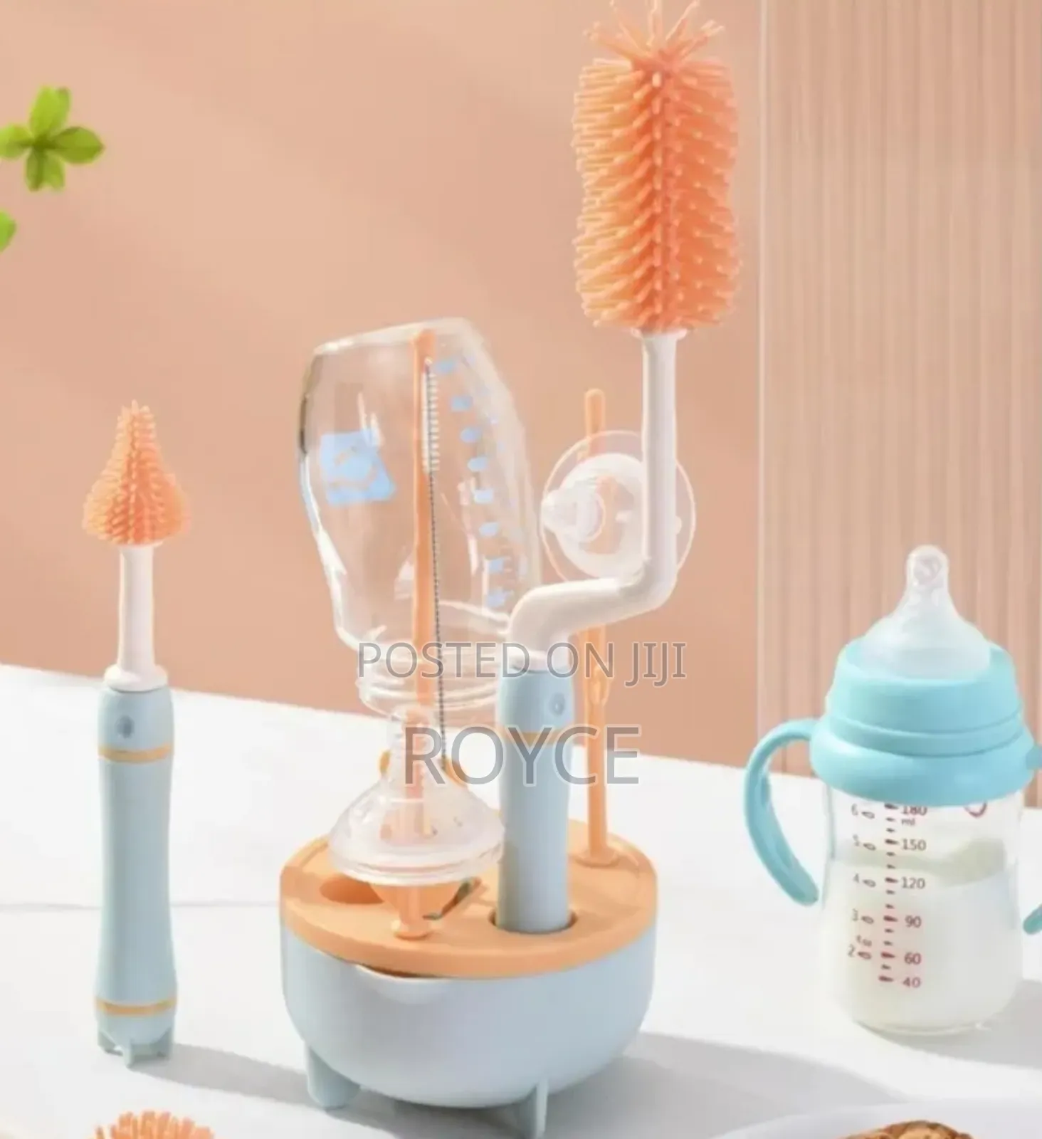 8pcs Silicone Bottle Cleaning Set