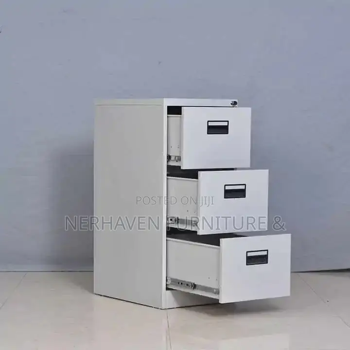 Durable 3 Drawer Steel Office Cabinet
