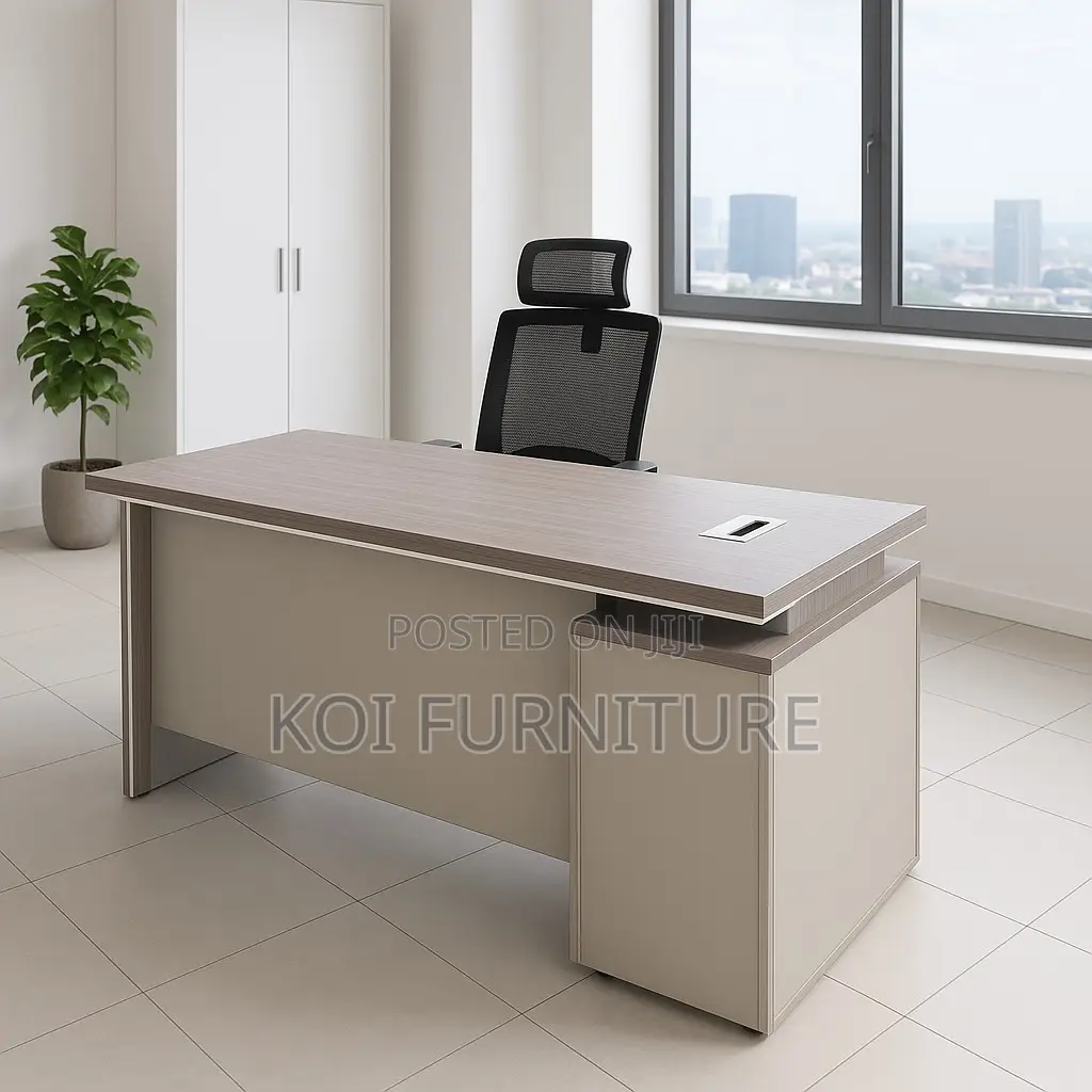 Office Desk; 1.4m Executive Modern High Management Desk