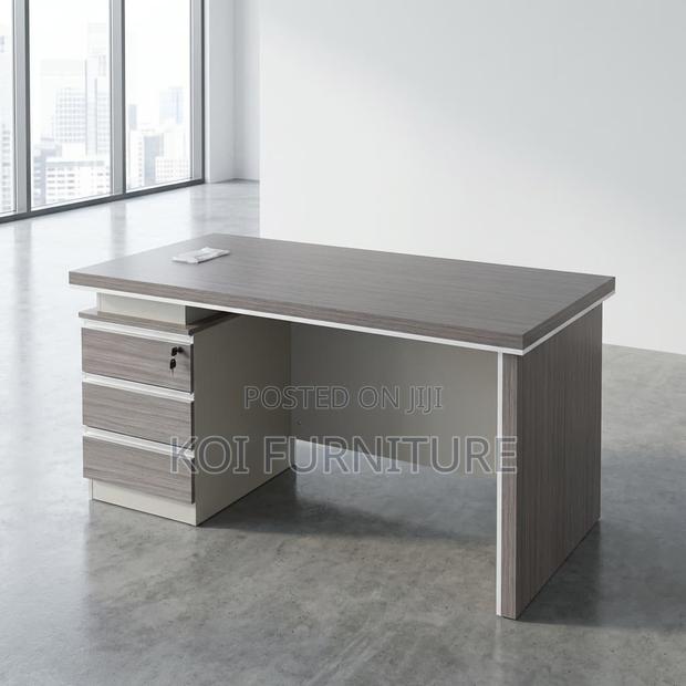 Office Desk; 1.4m Executive Modern High Management Desk - thumbnail 7