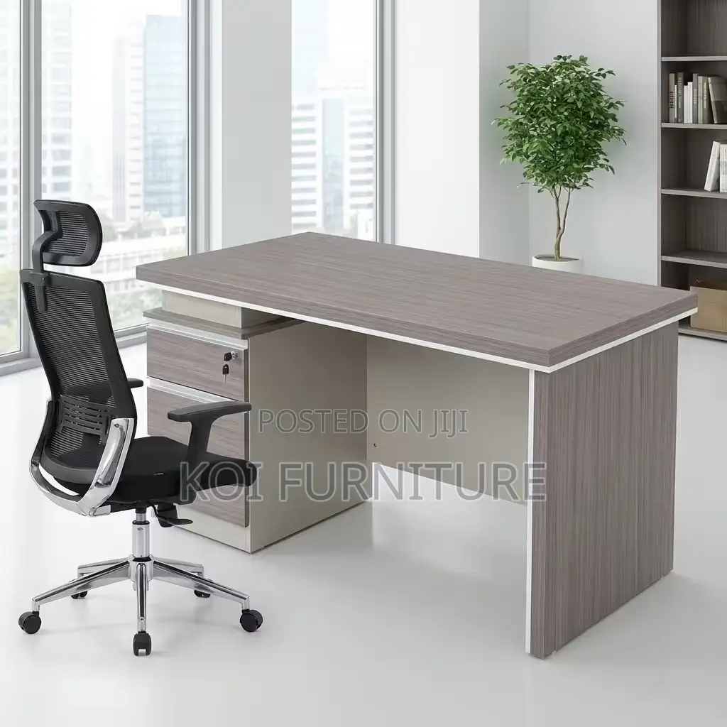 Office Desk; 1.4m Executive Modern High Management Desk