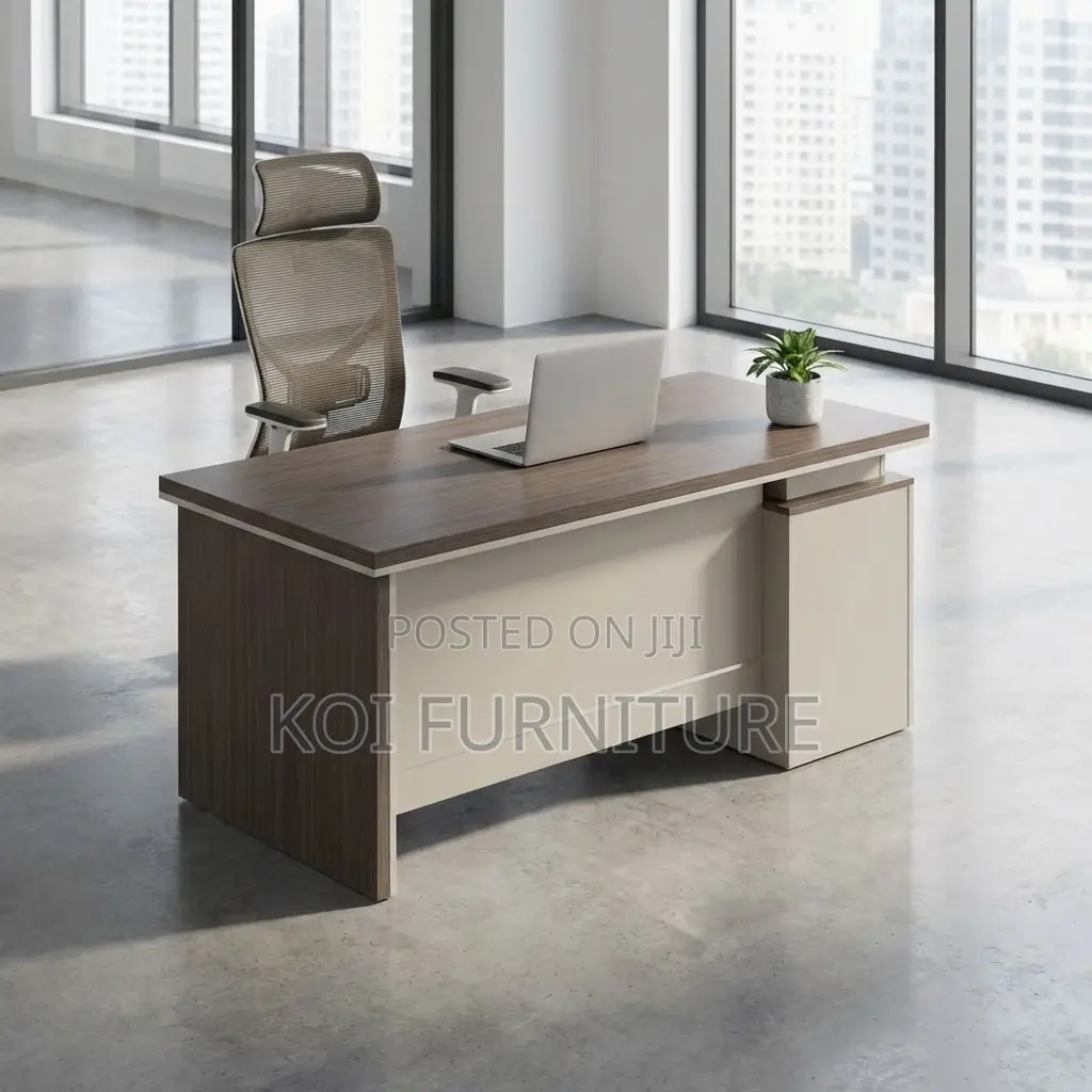 Office Desk; 1.4m Executive Modern High Management Desk
