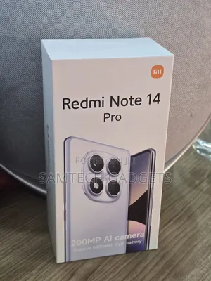 New Xiaomi Redmi Note 14 Pro 256 GB Black