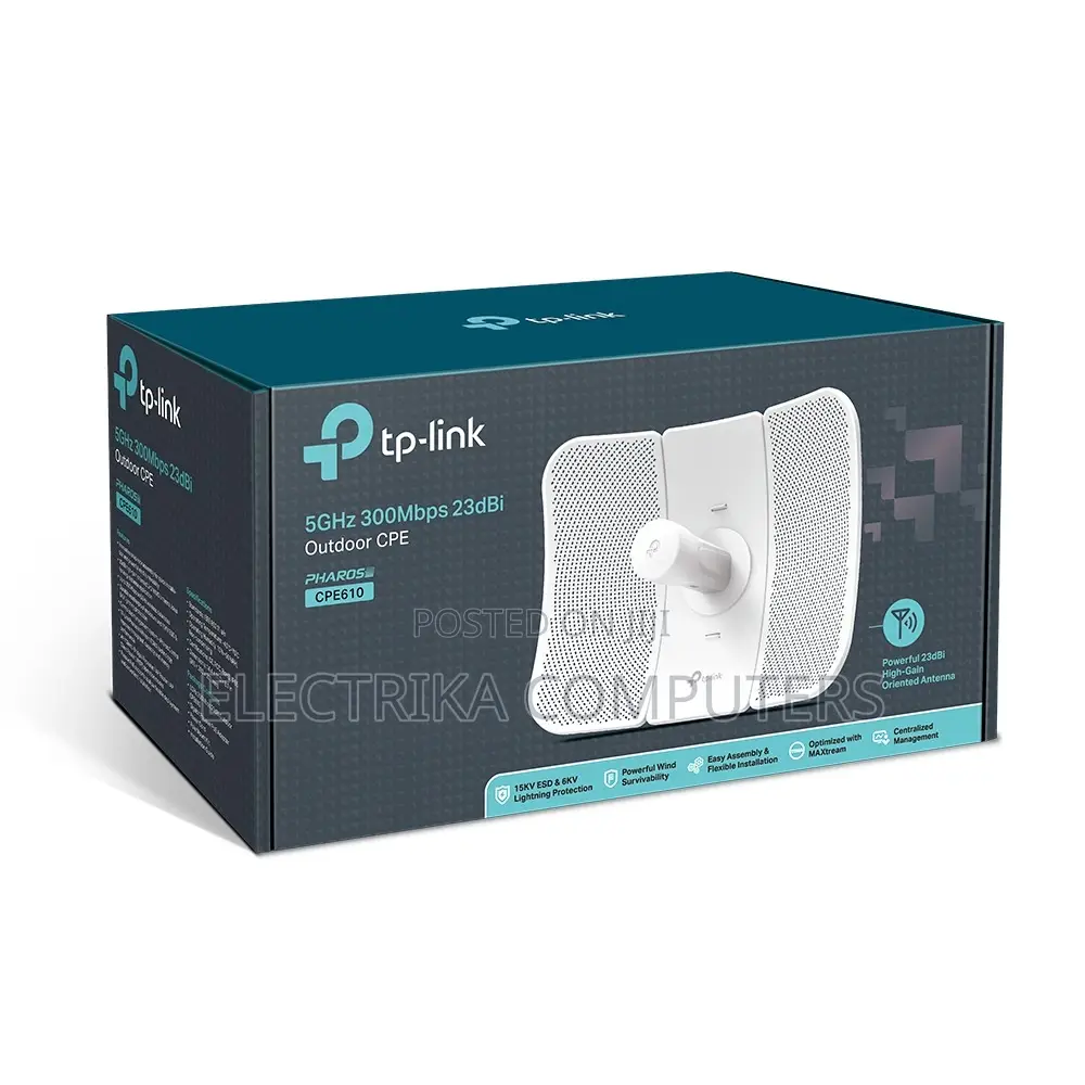 Cpe 610 5ghz 300mbps 23dbi Outdoor Cpe