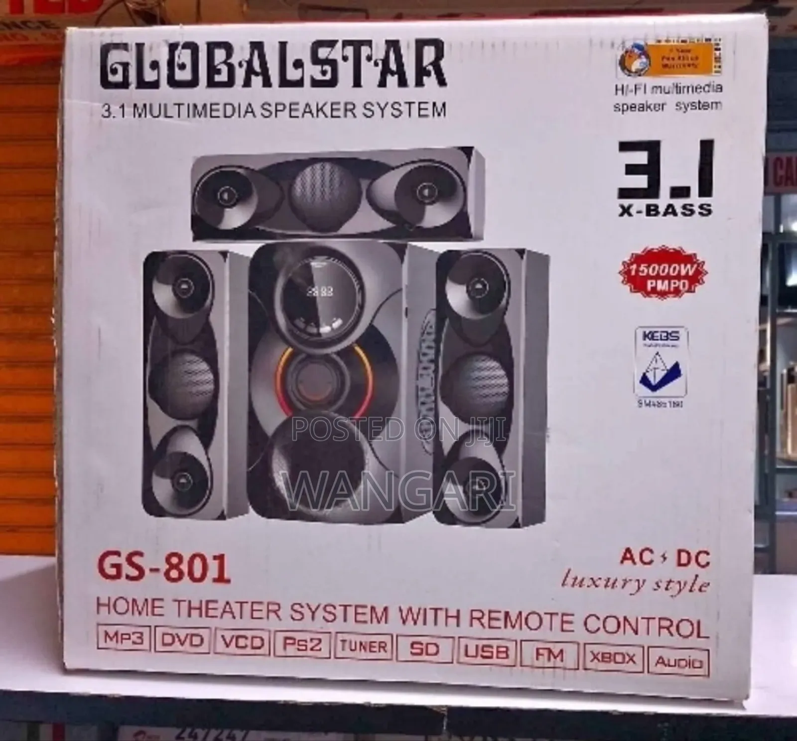 Globalstar 3.1 Hometheater With Remote Control