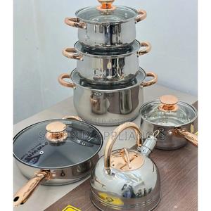 Yemitei Non-Stick Cookware Set – Durable Kitchen Pots Pans - thumbnail 2