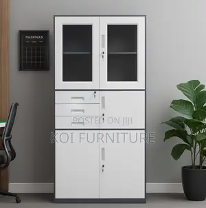 Office Cabinet; Executive Office Cabinet With Drawers and Safe