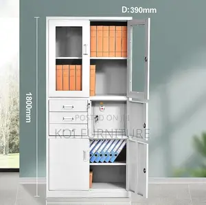 Office Cabinet; Executive Office Cabinet With Drawers and Safe