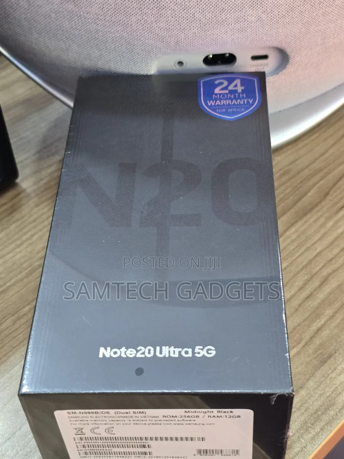 New Samsung Galaxy Note 20 Ultra 256 GB Black