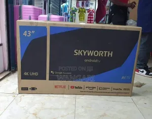 Bluetooth Enabled Skyworth 43 Inch Smart Tv