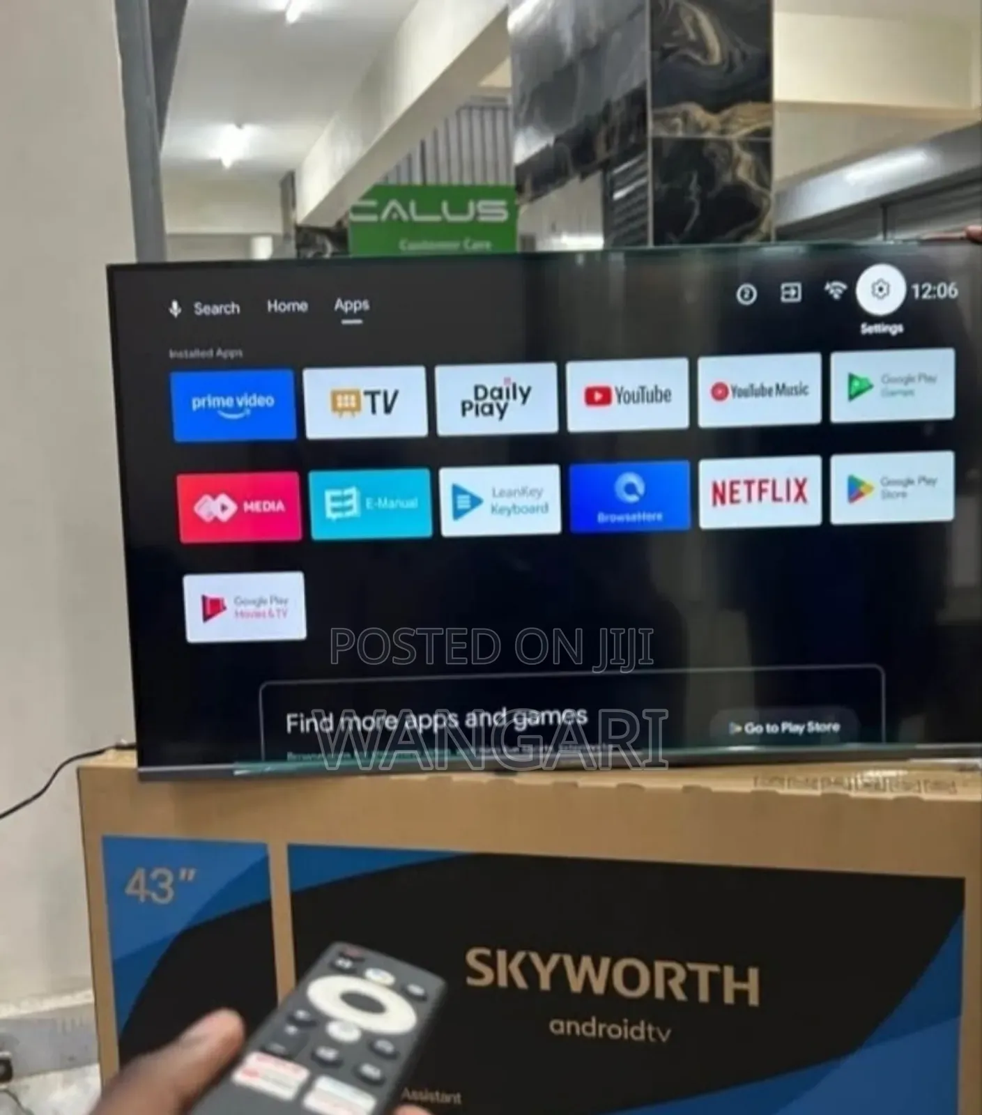 Bluetooth Enabled Skyworth 43 Inch Smart Tv