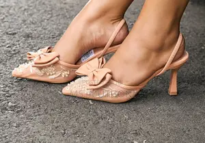 Zara Bow Ribbon Classy Heels ;37-41