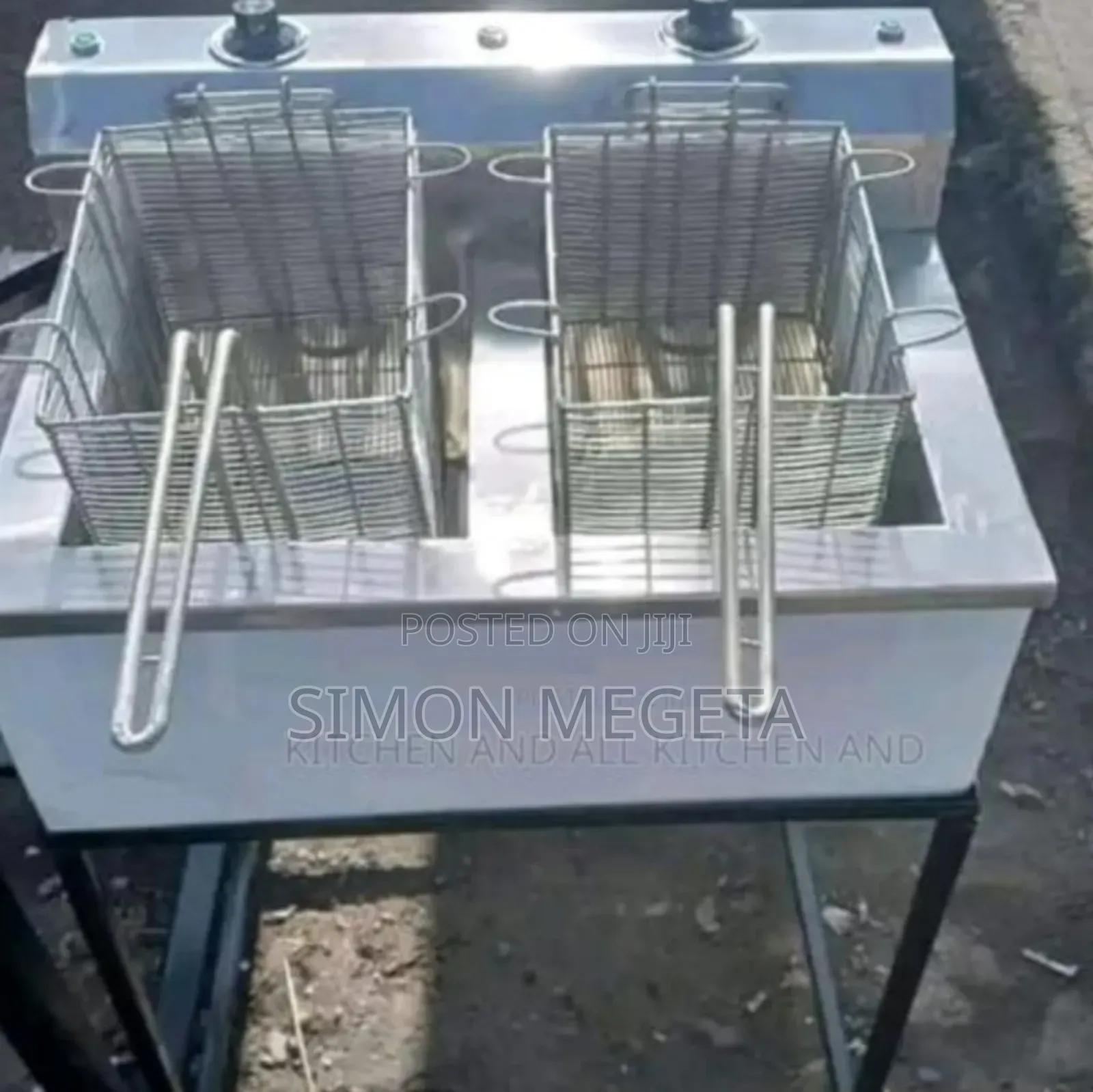 Jua Cali 20litres Double Deep Frier
