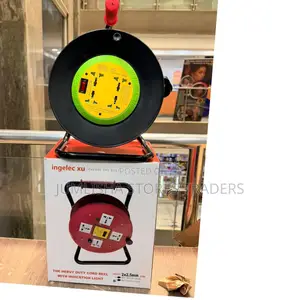 Industrial Cable Reel 25m 2.5mm 4 Port