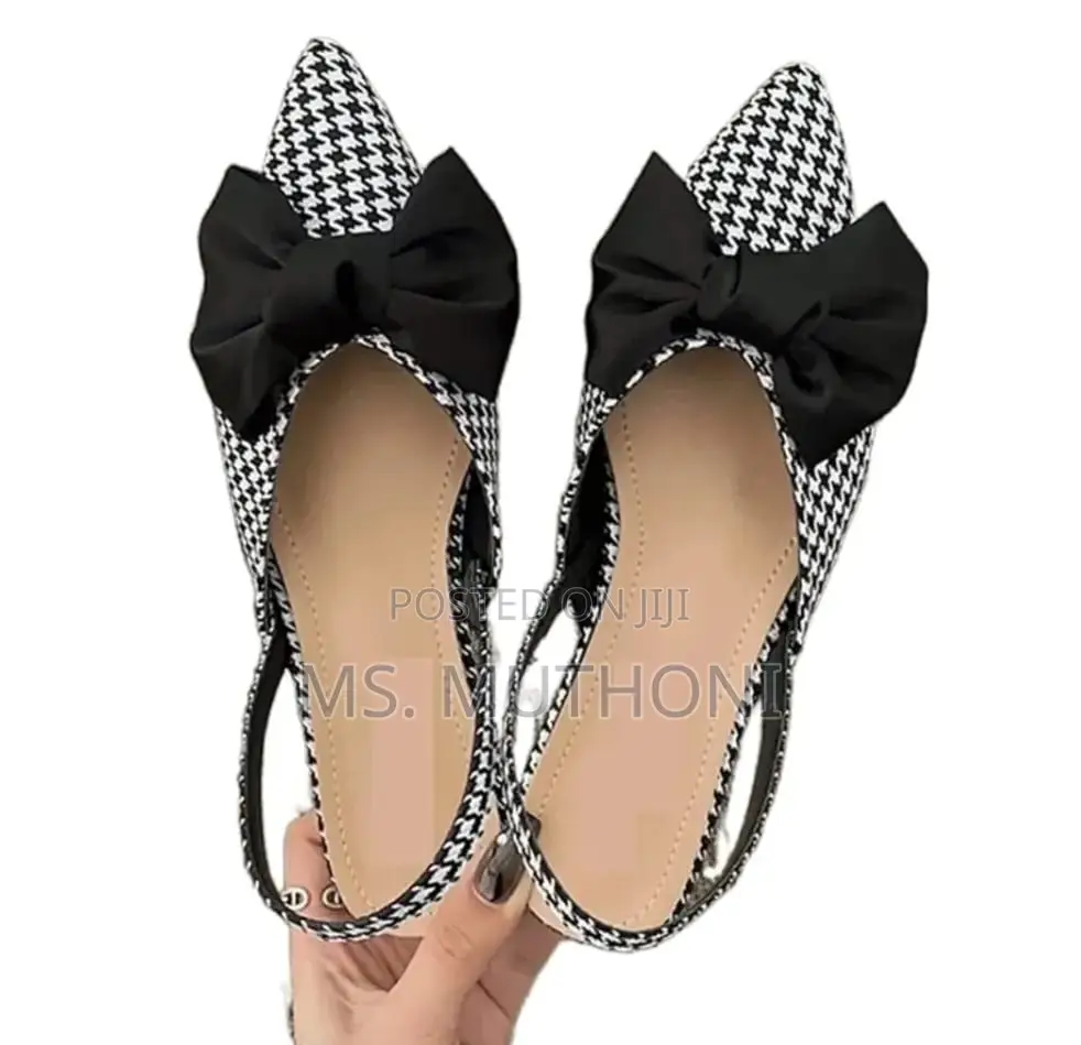 Slingback Pointie Flat Shoes Size 37-41