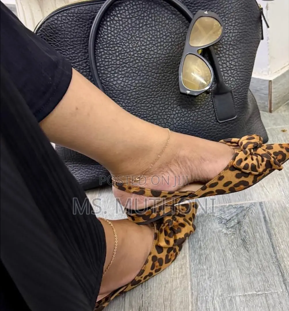 Slingback Pointie Flat Shoes Size 37-41