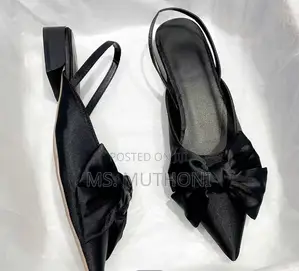 Slingback Pointie Flat Shoes Size 37-41