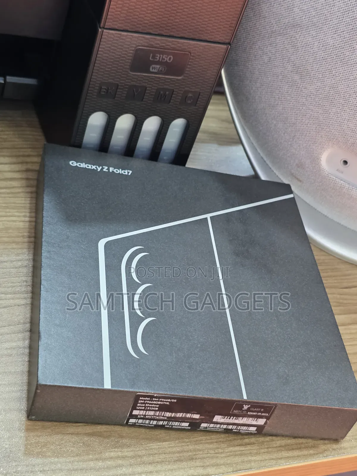 New Samsung Galaxy Z Fold7 512 GB Black