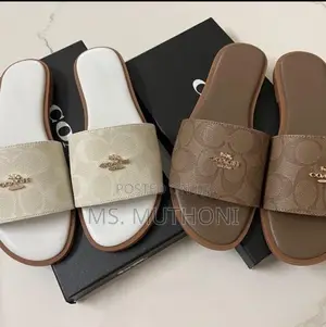 Quality Ladies Coach Sandals Sizes 37-42