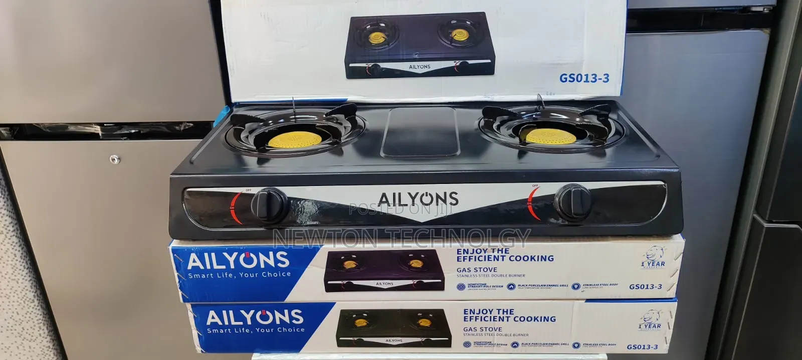 Ailyons 2burner Steel