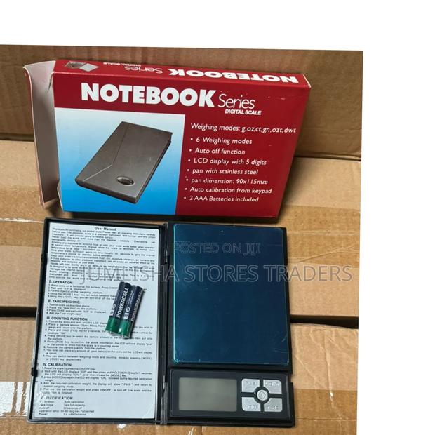 Notebook 500gram Digital Scale at - main view