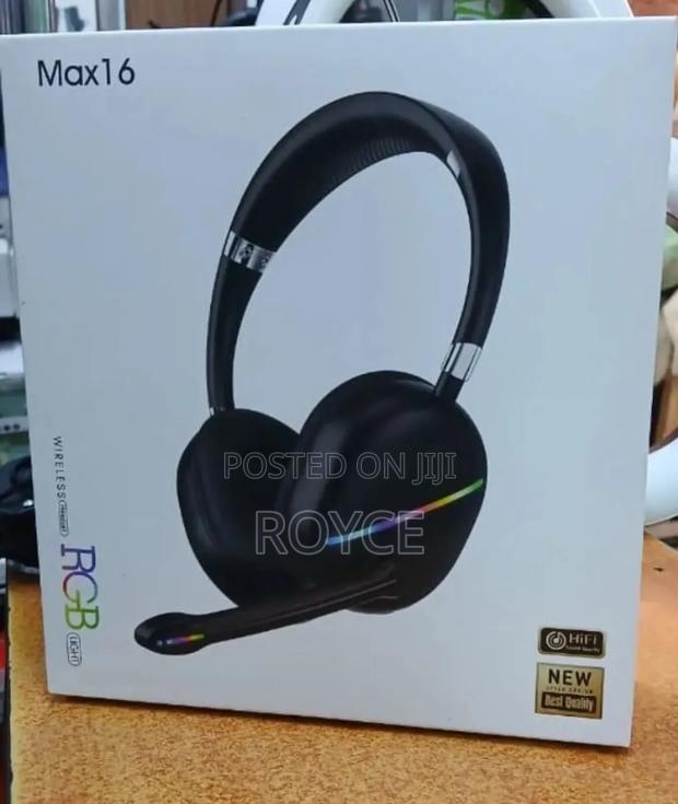 Max 16 Rgb Wireless Bluetooth Headset - main view