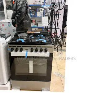 *Von Vcf653131nsy Freestanding Cooker – 3 Gas +1e, Enamel Pan Support*