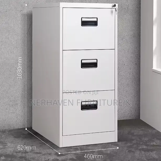 3 Door Vertical Filing Cabinet