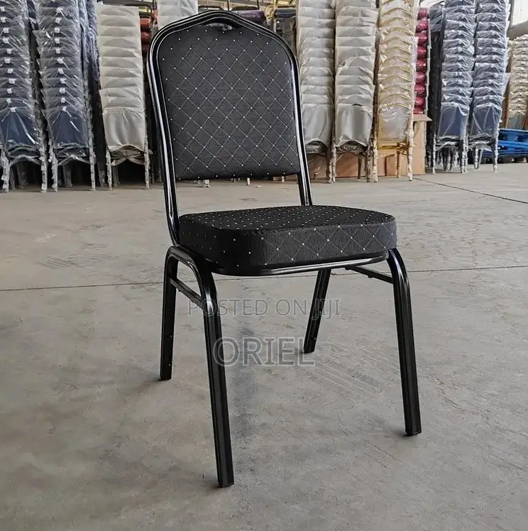 Events Chair; Durable Black Banquet Hotel Event Chair