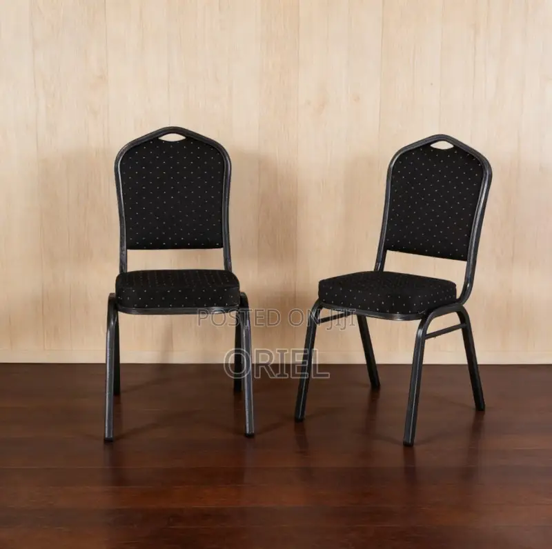 Events Chair; Durable Black Banquet Hotel Event Chair