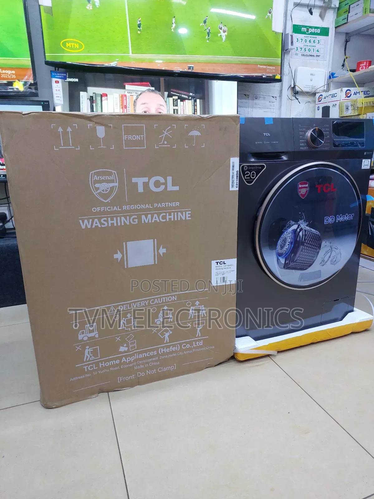 TCL 10/6kg Wash Dry C2110wdg Washing Machine