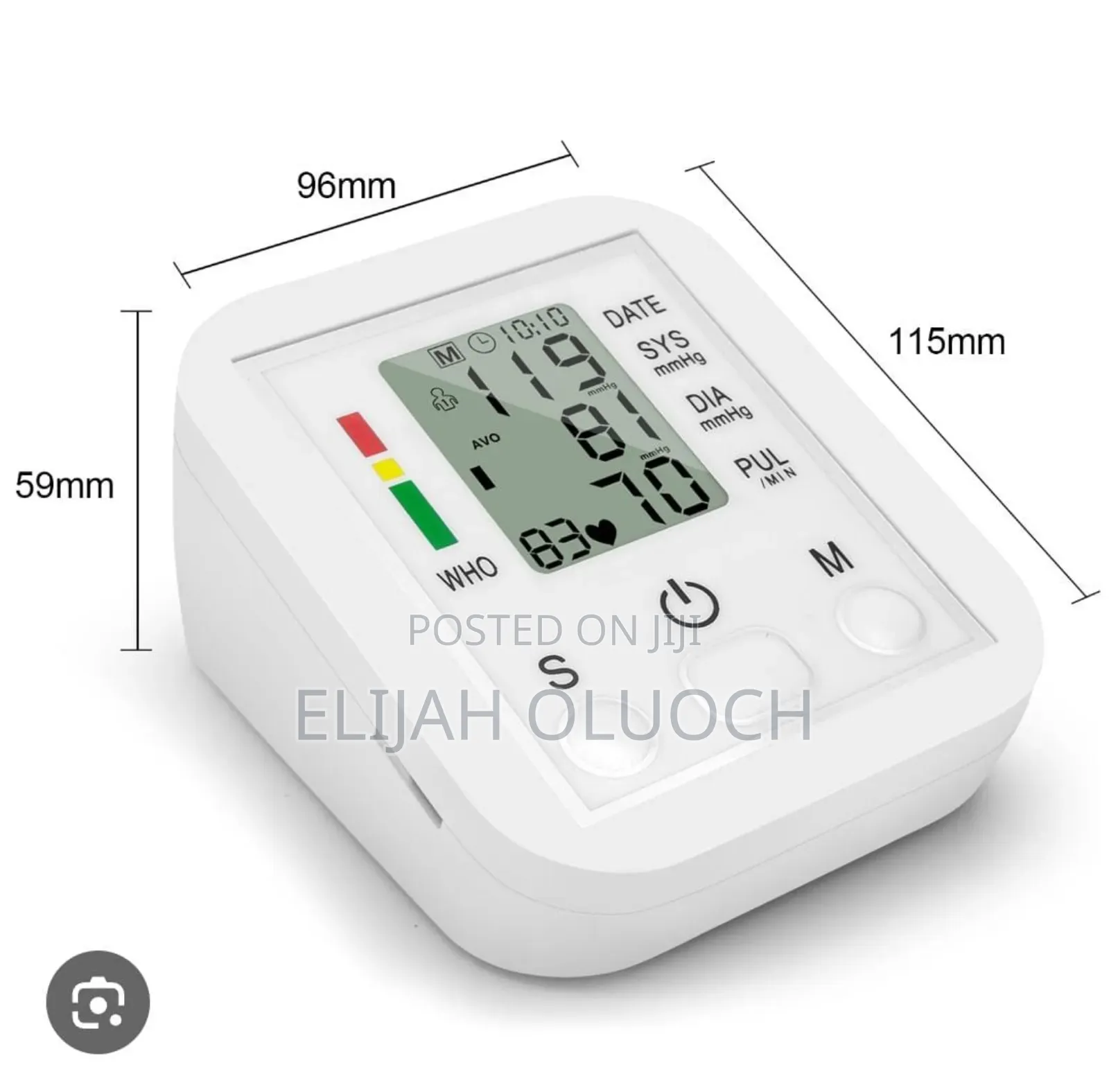 Digital Arm Wrap Type Pulse N Blood Pressure Monitor