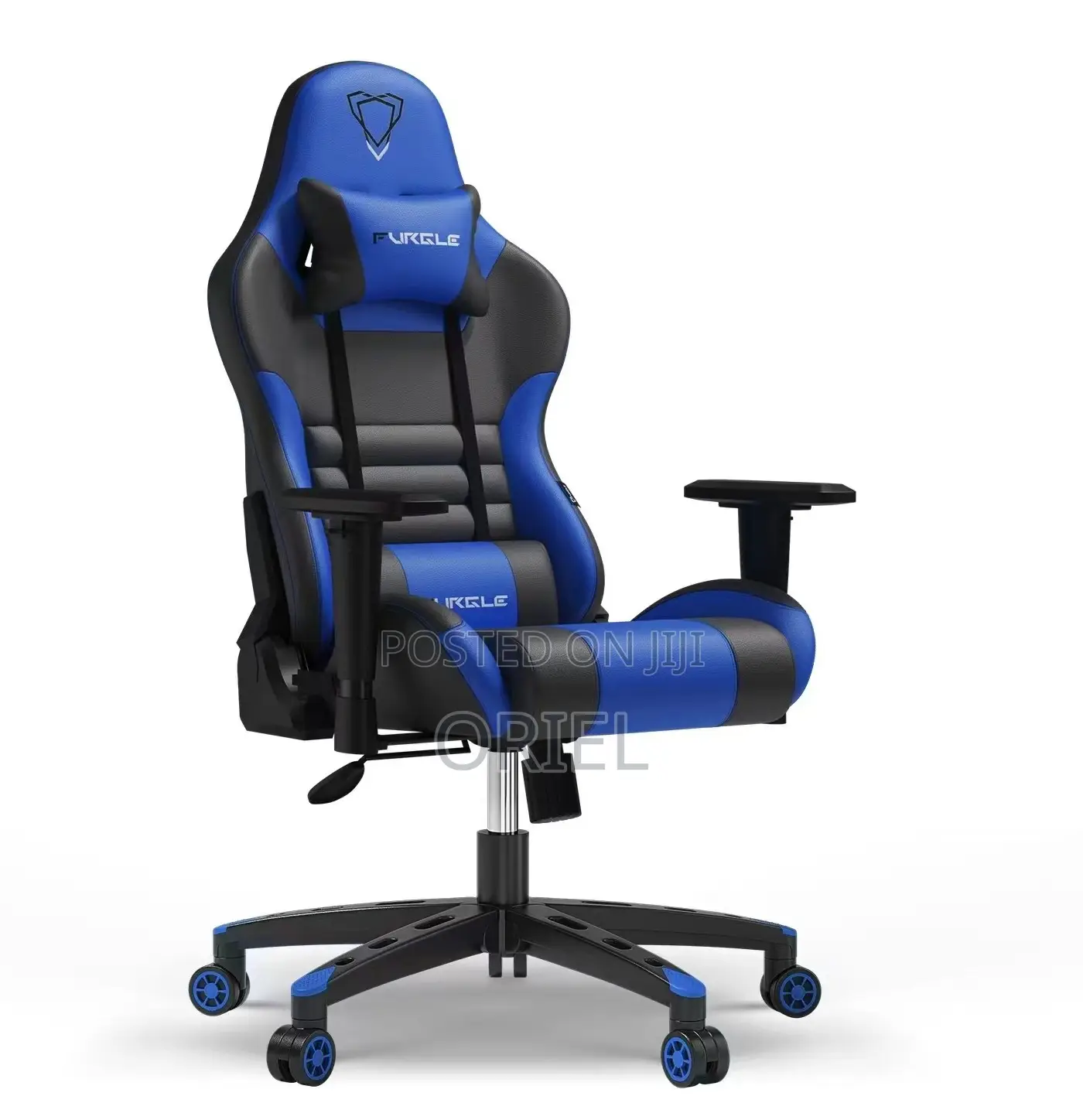 Gaming Chairs; Deluxe High-Back Reclining Gaming Computer Chair