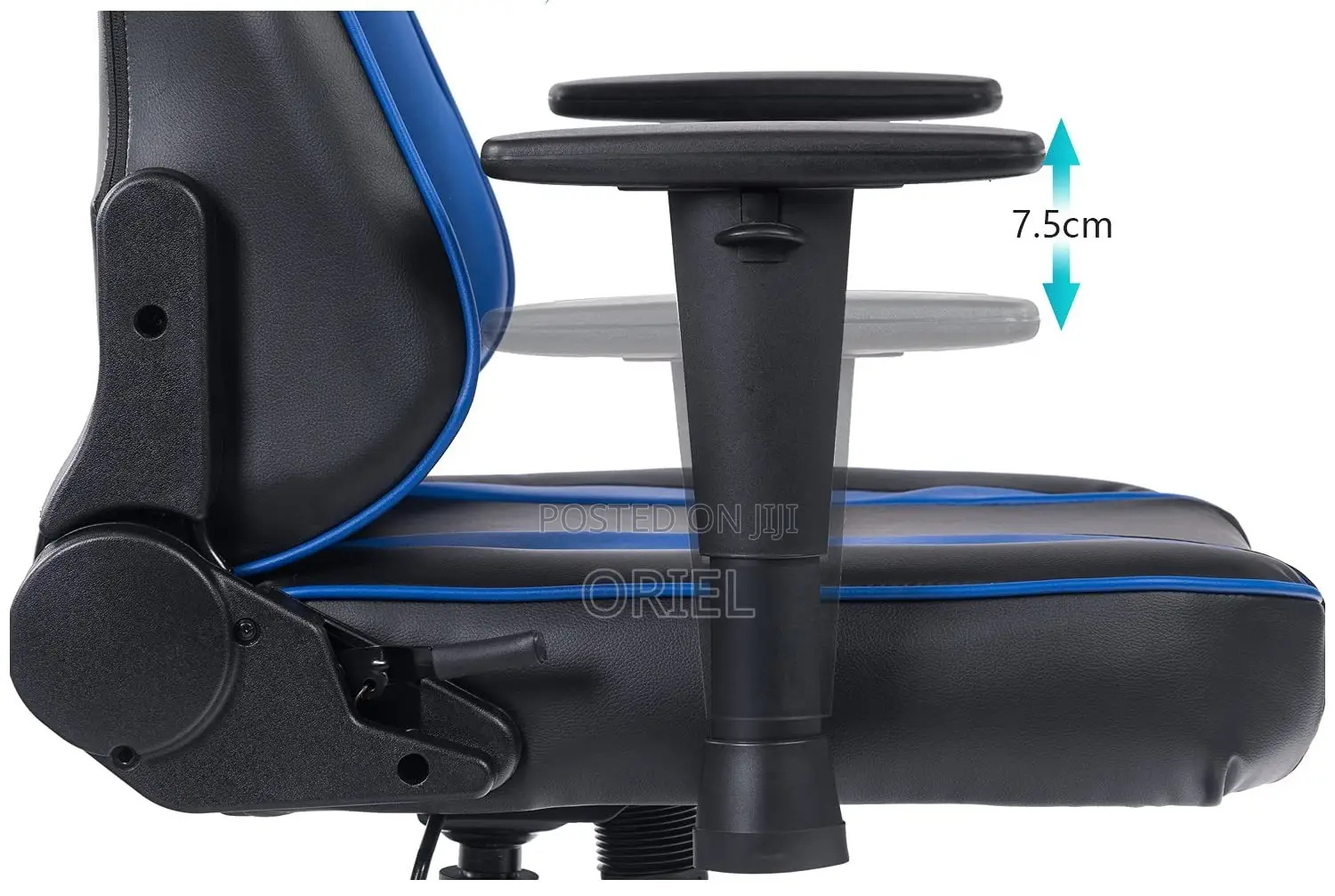 Gaming Chairs; Deluxe High-Back Reclining Gaming Computer Chair