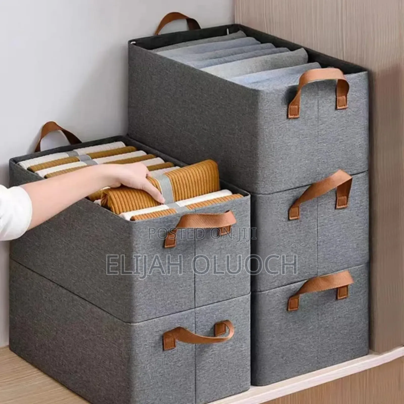 Foldable Clothes Storage Bag / Laundry Bin